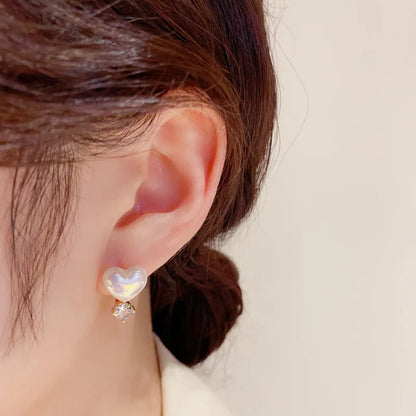 New Trend Minimalist Pearl Long Earrings