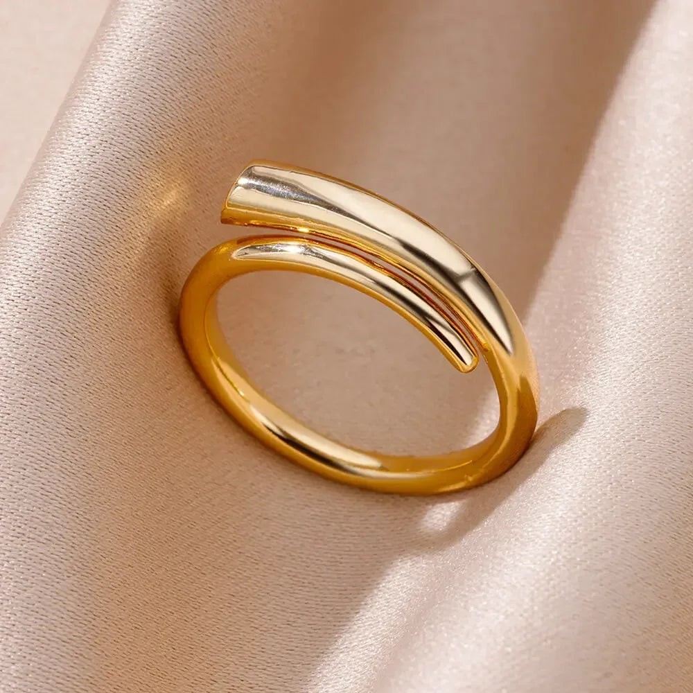 Waterproof Stainless Steel Rings For Women