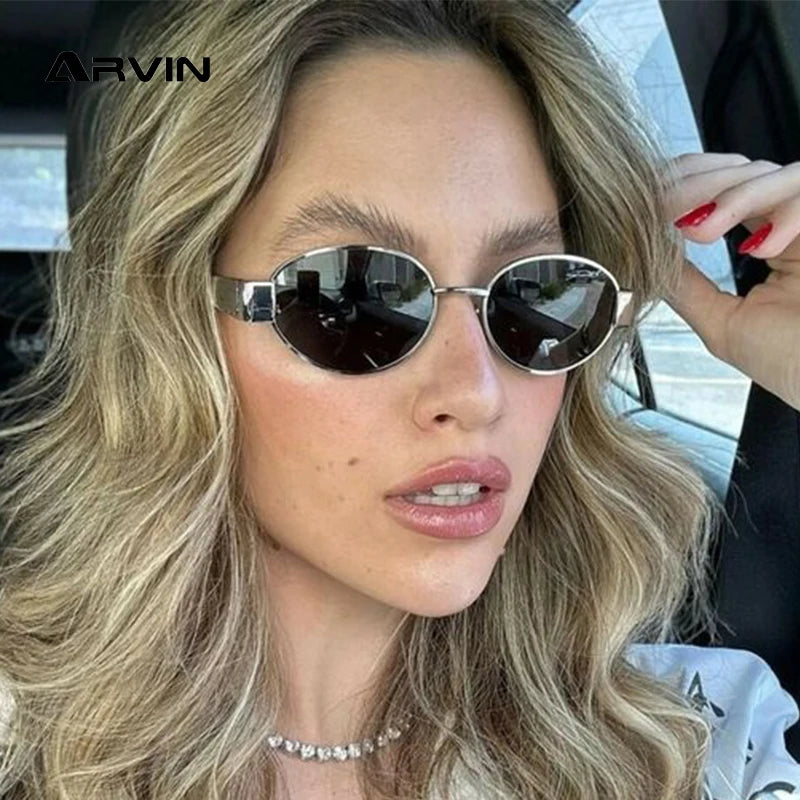 Fashion Oval Retro Trend Sunglasses For Women