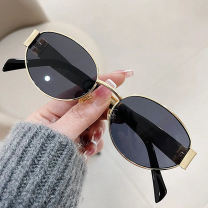 Fashion Oval Retro Trend Sunglasses For Women