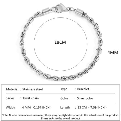 Minimalist Bracelets Stainless Steel For Women