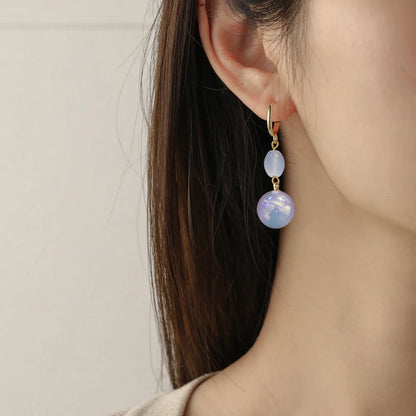 New Trend Minimalist Pearl Long Earrings