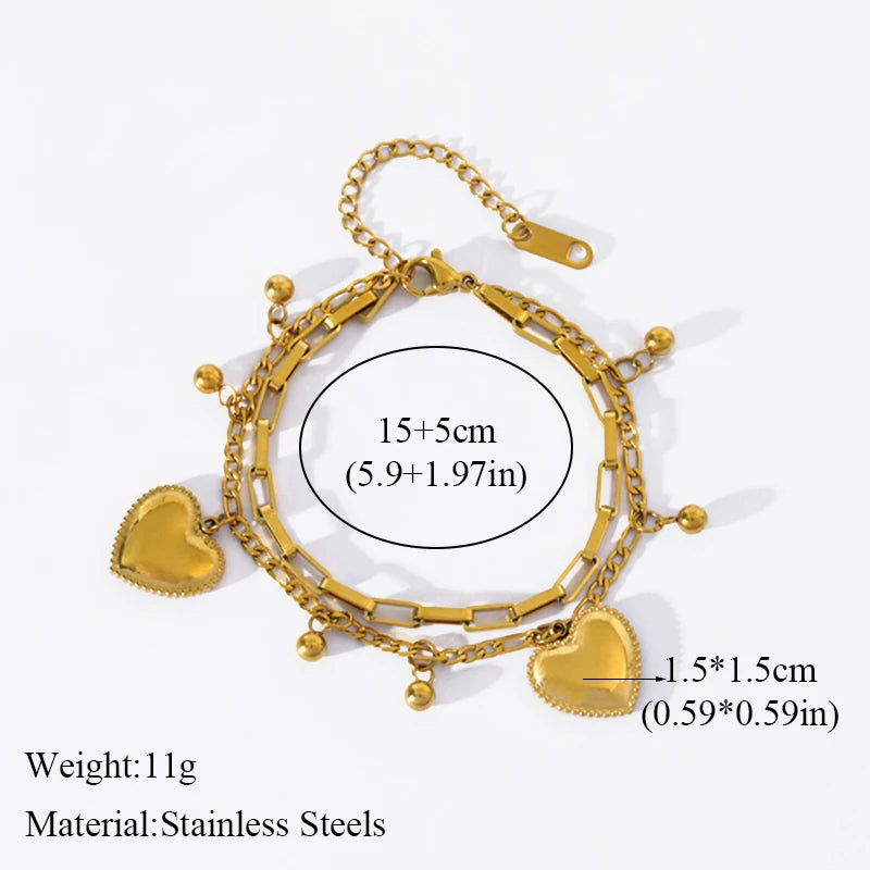 316L Stainless Steel Twisted Bracelet Bangles For Women