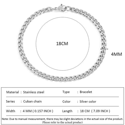 Minimalist Bracelets Stainless Steel For Women