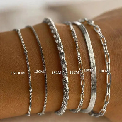 Minimalist Bracelets Stainless Steel For Women