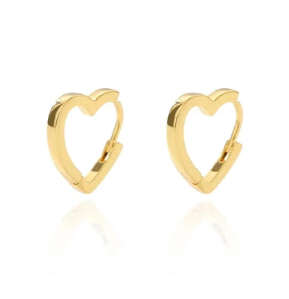 Stainless Steel Star Hoop Earrings For Women