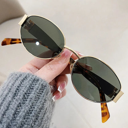 Fashion Oval Retro Trend Sunglasses For Women